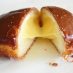 BavarianCreme Chocolate Topped Cream Filled Donut