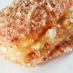 Cinnamon Crumb Apple Filled Apples Stuffed in a Cinnamon Crumb Donut