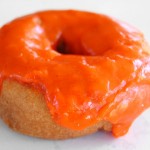 Orange Frosted Cake Orange Frosted Cake Donut