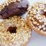 Peanut Cakes Peanut Topped Assorted Cake Donuts